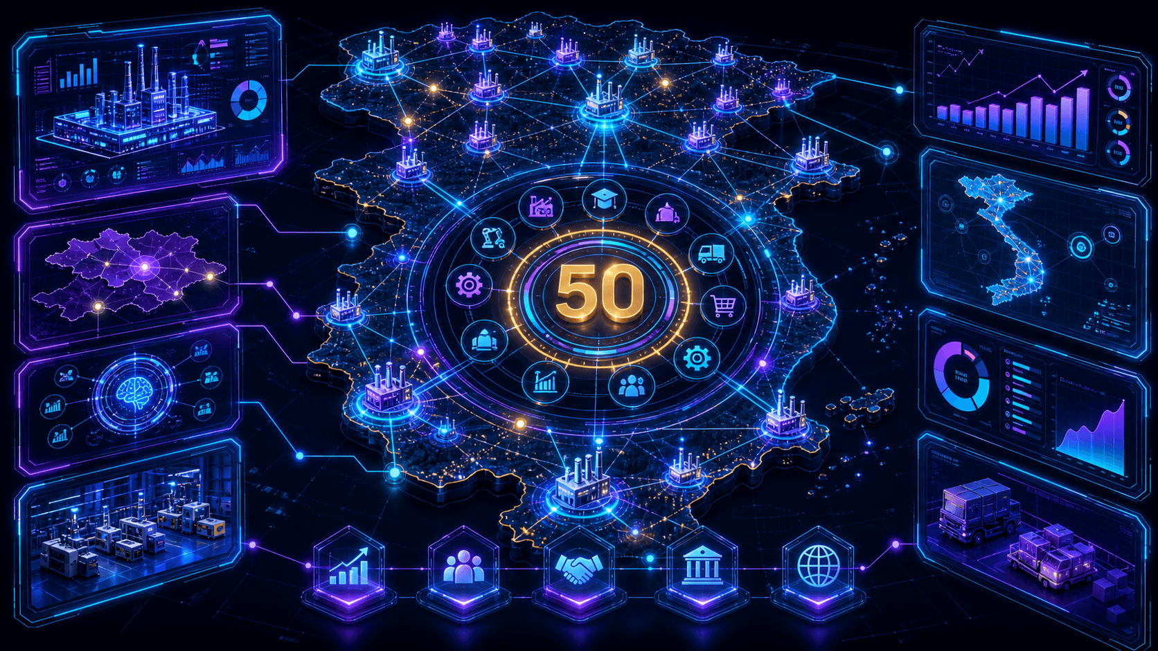 Radar 50 nhà máy