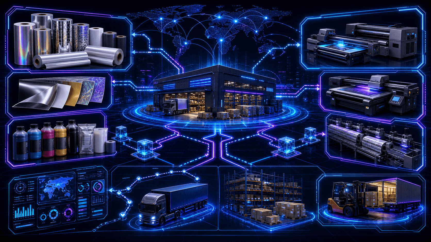 Chuỗi cung ứng vật tư - máy móc